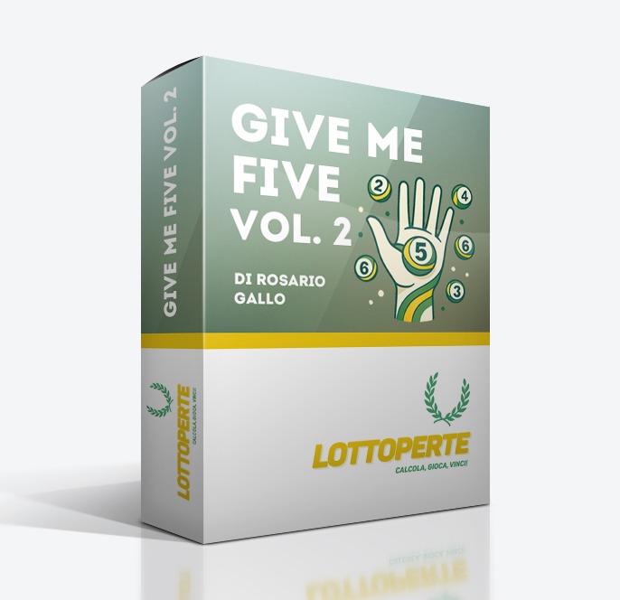 Software Give Me Five Vol 2 per analisi cinquine