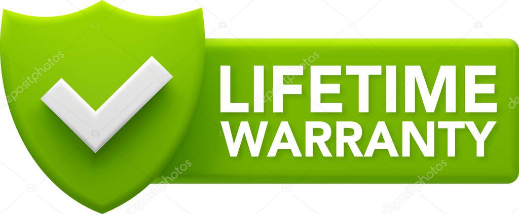 Simbolo di affidabilità con scudo dorato